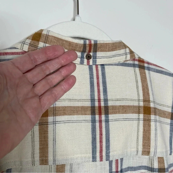 Men Toad & Co Airsmyth Long Sleeve Lightweight Flannel Shirt sustainable comfy - Picture 7 of 12